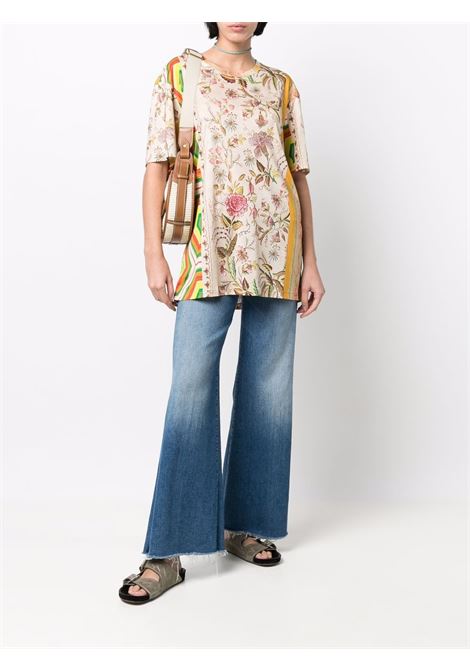 t-shirt manica corta con stampa floreale PIERRE LOUIS MASCIA | T-shirt | FEBO/S11416124581